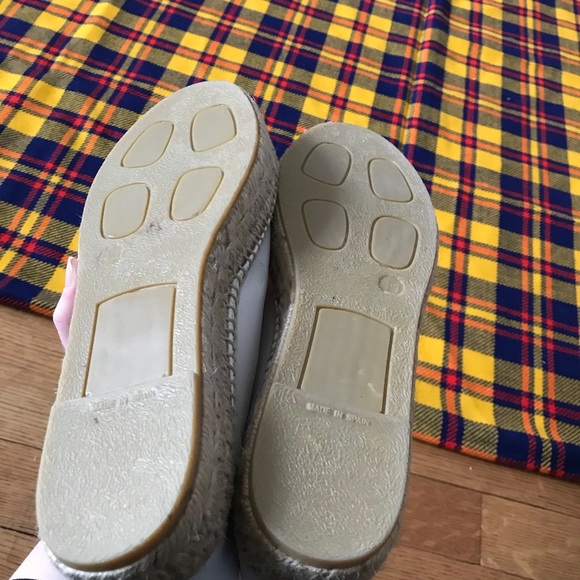 Pima 2 White Sneakers Espadrilles Faux Leather - Picture 5 of 7